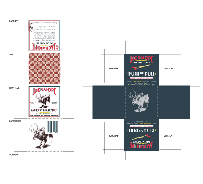 jackalope safety matches