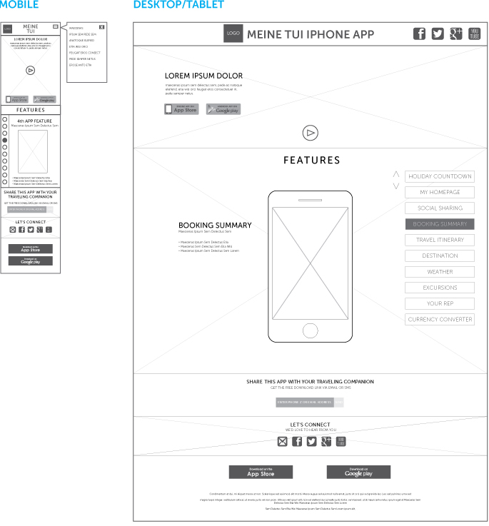 wireframes